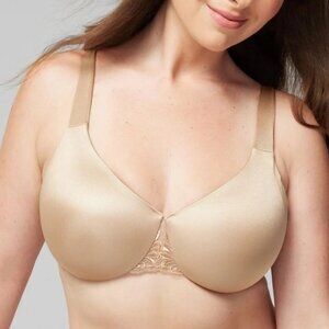 NWT Soma Women's Sensuous Sides 3 Inch Minimizer Bra in Warm Amber